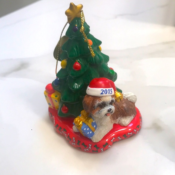 Danbury Mint Holiday Danbury Mint Porcelain Christmas Ornament Shih
